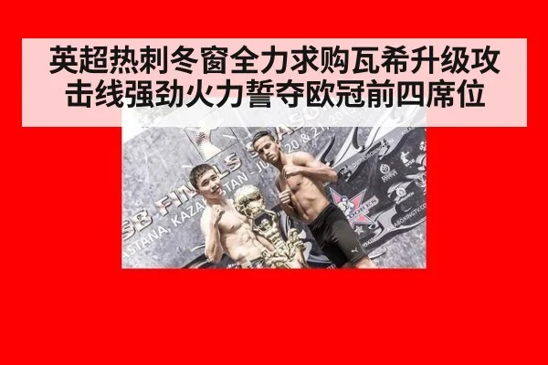 英超热刺冬窗全力求购瓦希升级攻击线强劲火力誓夺欧冠前四席位